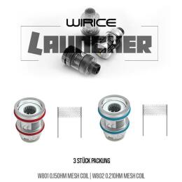 Wirice Launcher Coils - Verdampfer