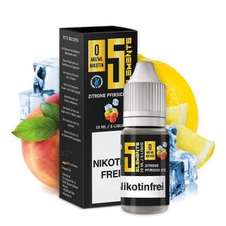 5 EL Liquid - Zitrone Pfirsich on Ice 10ml 0mg/ml