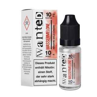 Wanted Overdosed Nikotinsalz Liquid 10ml - Wassermelone 10mg/ml