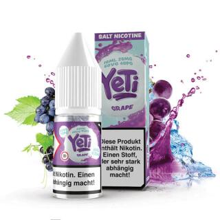 Yeti Nikotinsalz - Grape 10ml 10mg/ml