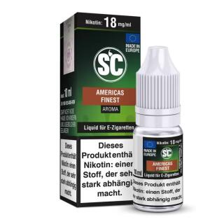 SC Liquid - Taste of America Tabak 10ml 0mg/ml