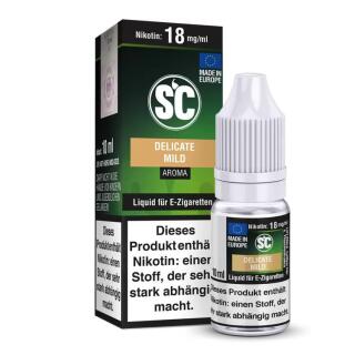 SC Liquid - Delicate Mild Tabak 10ml 0mg/ml