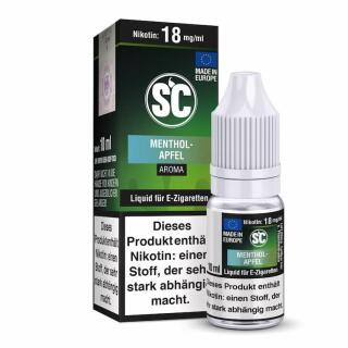 SC Liquid - Menthol Apfel 10ml 3mg/ml