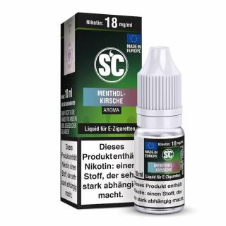 SC Liquid - Menthol Kirsche10ml 0mg/ml