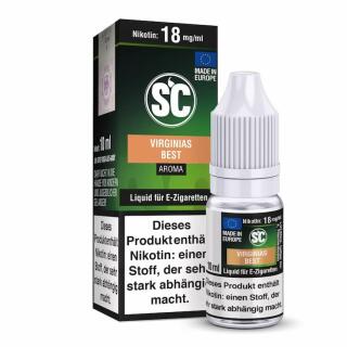 SC Liquid - Virginas Best Tabak 10ml 0mg/ml