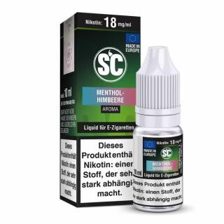 SC Liquid - Menthol Himbeere10ml 0mg/ml