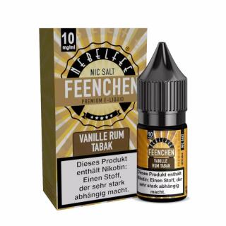 Nebelfee Nikotinsalz - Feenchen Vanille Rum Tabak 10ml 10mg/ml