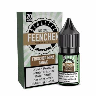 Nebelfee Nikotinsalz - Feenchen Frischer Minz Tabak 10ml 20mg/ml