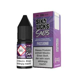 Six Licks Nikotinsalz - Passion8 10ml 10mg/ml