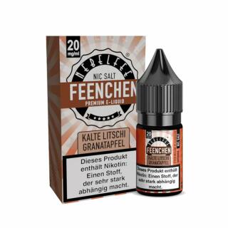 Nebelfee Nikotinsalz - Feenchen Kalte Litschi Granatapfel 10ml 20mg/ml