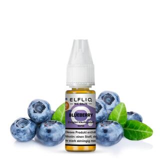 Elfliq by Elfbar Nikotinsalz 10ml Liquid - Blueberry 10mg/ml