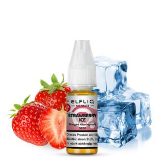 Elfliq by Elfbar Nikotinsalz 10ml Liquid - Strawberry Ice 10mg/ml