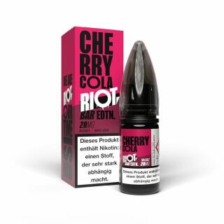 Riot Salt 10ml BAR EDTN - Cherry Cola 20mg/ml