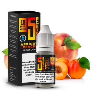 5 EL Nikotinsalz - Apricot Peach 10ml 10mg/ml