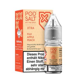 Pod Salt Xtra Nikotinsalz - Fuji Apple Peach 10mg/ml