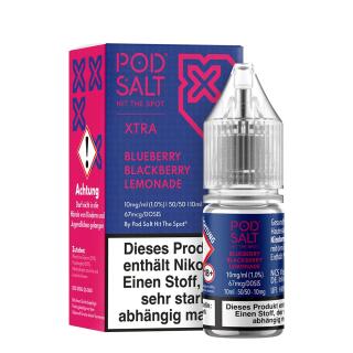 Pod Salt Xtra Nikotinsalz - Blueberry Blackberry Lemonade 10mg/ml