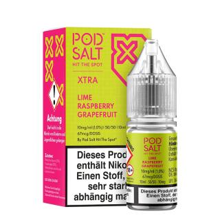 Pod Salt Xtra Nikotinsalz - Lime Grapefruit Raspberry 10mg/ml