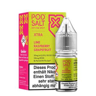 Pod Salt Xtra Nikotinsalz - Lime Grapefruit Raspberry 20mg/ml