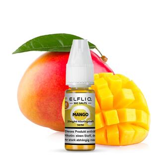 Elfliq by Elfbar Nikotinsalz 10ml Liquid - Mango 10mg/ml