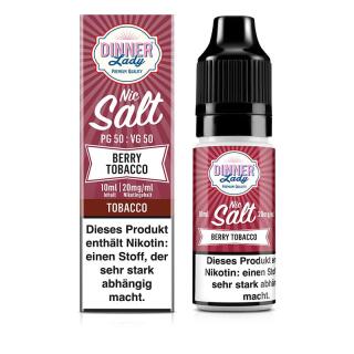 Dinner Lady Nikotinsalz - Berry Tobacco 10ml 20mg/ml