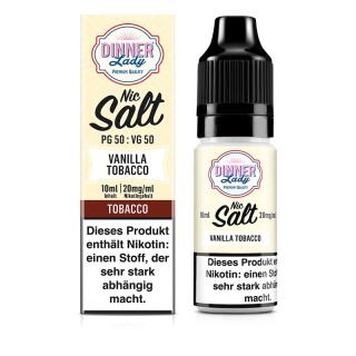 Dinner Lady Nikotinsalz - Vanilla Tobacco 10ml 20mg/ml