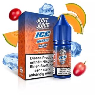 Just Juice Nikotinsalz - Grape & Melon Ice 10ml 11mg/ml