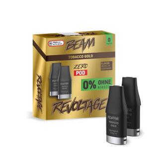 Revoltage Beam Pods - Tobacco Gold 0mg/ml