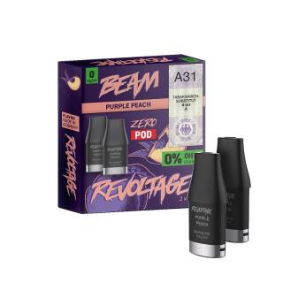 Revoltage Beam Pods - Purple Peach 0mg/ml