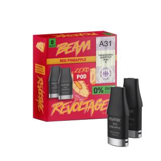 Revoltage Beam Pods - Red Pineapple 0mg/ml