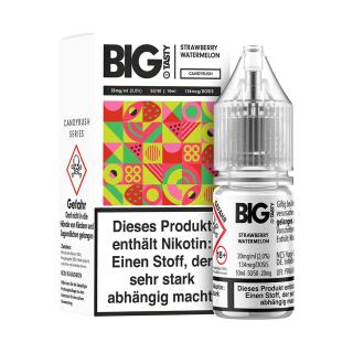 Big Tasty Nikotinsalz Liquid 10ml - Strawberry Watermelon 20mg/ml