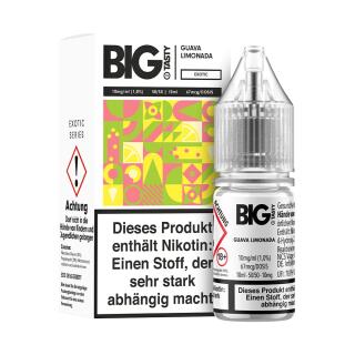 Big Tasty Nikotinsalz Liquid 10ml - Guava Limonada 10mg/ml