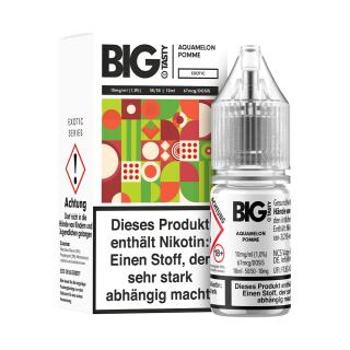 Big Tasty Nikotinsalz Liquid 10ml - Aquamelon Pomme 10mg/ml