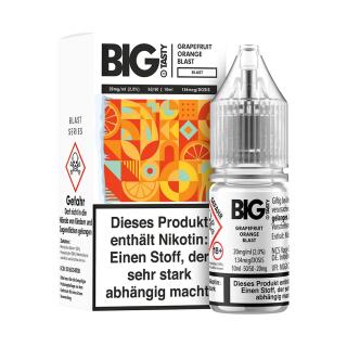 Big Tasty Nikotinsalz Liquid 10ml - Grapefruit Orange Blast 20mg/ml