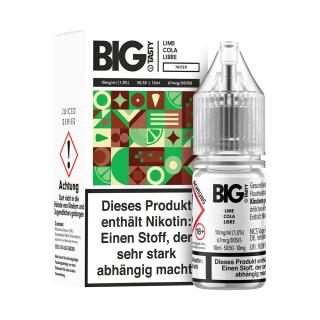 Big Tasty Nikotinsalz Liquid 10ml - Lime Cola Libre 10mg/ml