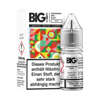 Big Tasty Nikotinsalz Liquid 10ml - Strawberry Kiwi Blast 10mg/ml