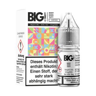 Big Tasty Nikotinsalz Liquid 10ml - Berry Bang Taffy 10mg/ml