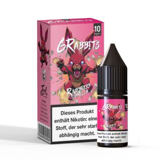 6Rabbits Nikotinsalz 10ml Liquid - Raspberry Vanilla 10mg/ml