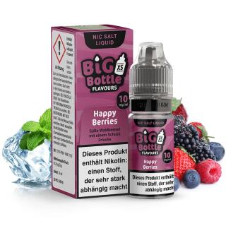 Big Bottle Nikotinsalz 10ml - Happy Berries 20mg/ml