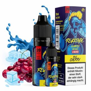 Revoltage Liquid - Blue Cherry 10ml 0mg/ml