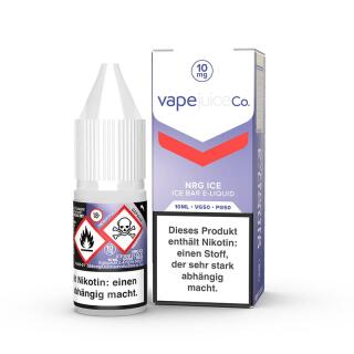 Vape Juice Ice Bar Nikotinsalz Liquid 10ml - NRG Ice 10mg/ml