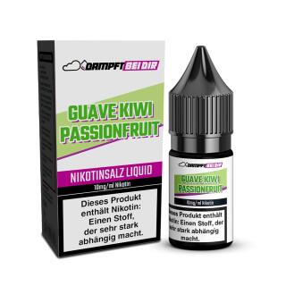 dampftbeidir 10ml Nikotinsalz Liquid - Guave Kiwi Passionsfruit 10mg/ml