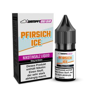 dampftbeidir 10ml Nikotinsalz Liquid - Pfirsich Ice 10mg/ml