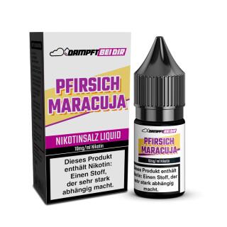 dampftbeidir 10ml Nikotinsalz Liquid - Pfirsich Maracuja 10mg/ml