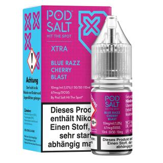 Pod Salt Xtra Nikotinsalz - Blue Razz Cherry Blast 10mg/ml