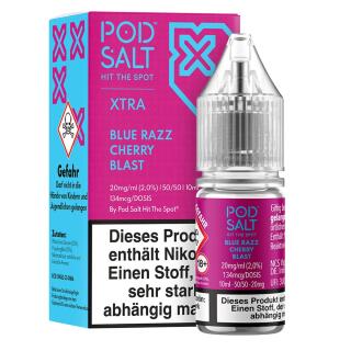 Pod Salt Xtra Nikotinsalz - Blue Razz Cherry Blast 20mg/ml