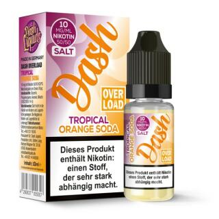 Dash Overload Nikotinsalz - Tropical Orange Soda 10ml 20mg/ml