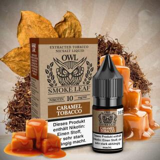 OWL Nikotinsalz Liquid 10ml - Smoke Leaf Caramel Tobacco 10mg/ml