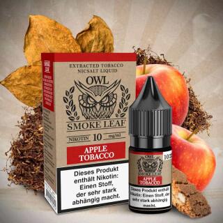 OWL Nikotinsalz Liquid 10ml - Smoke Leaf Apple Tobacco 10mg/ml