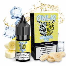 OWLIQ Nikotinsalz 10ml - Banana Ice