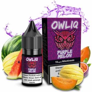 OWLIQ Nikotinsalz 10ml - Purple Melon 10mg/ml